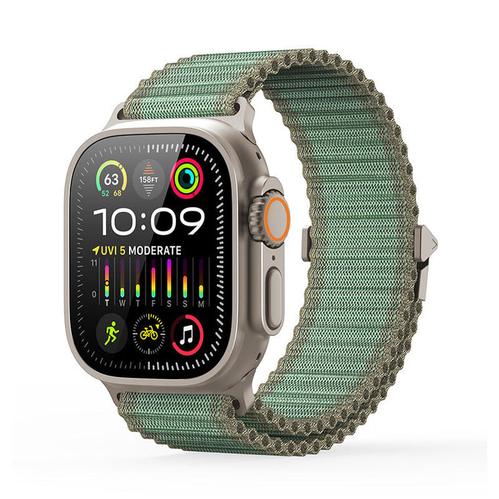 Unisex Woven Strap for Apple Watch Durable Comfortable Fit