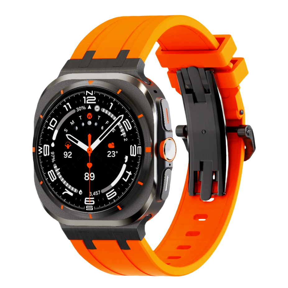 Unisex Soft Strap with Metal Clip Durable for Samsung Watch