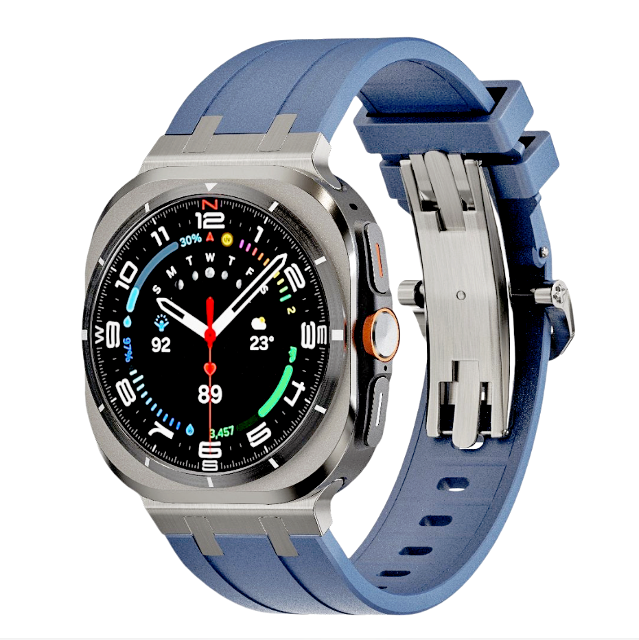 Unisex Soft Strap with Metal Clip Durable for Samsung Watch