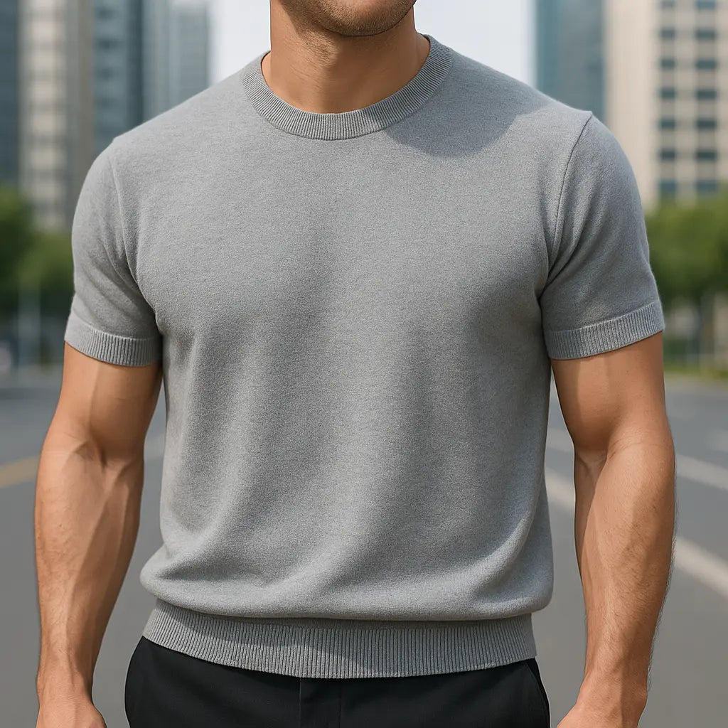 Womens Merino Cashmere T-Shirt Soft Fit