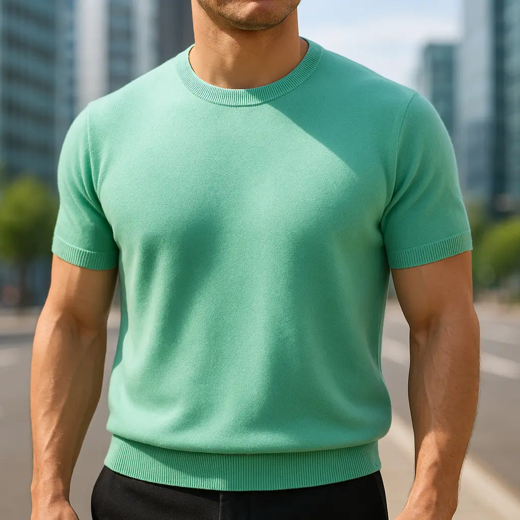 Womens Merino Cashmere T-Shirt Soft Fit