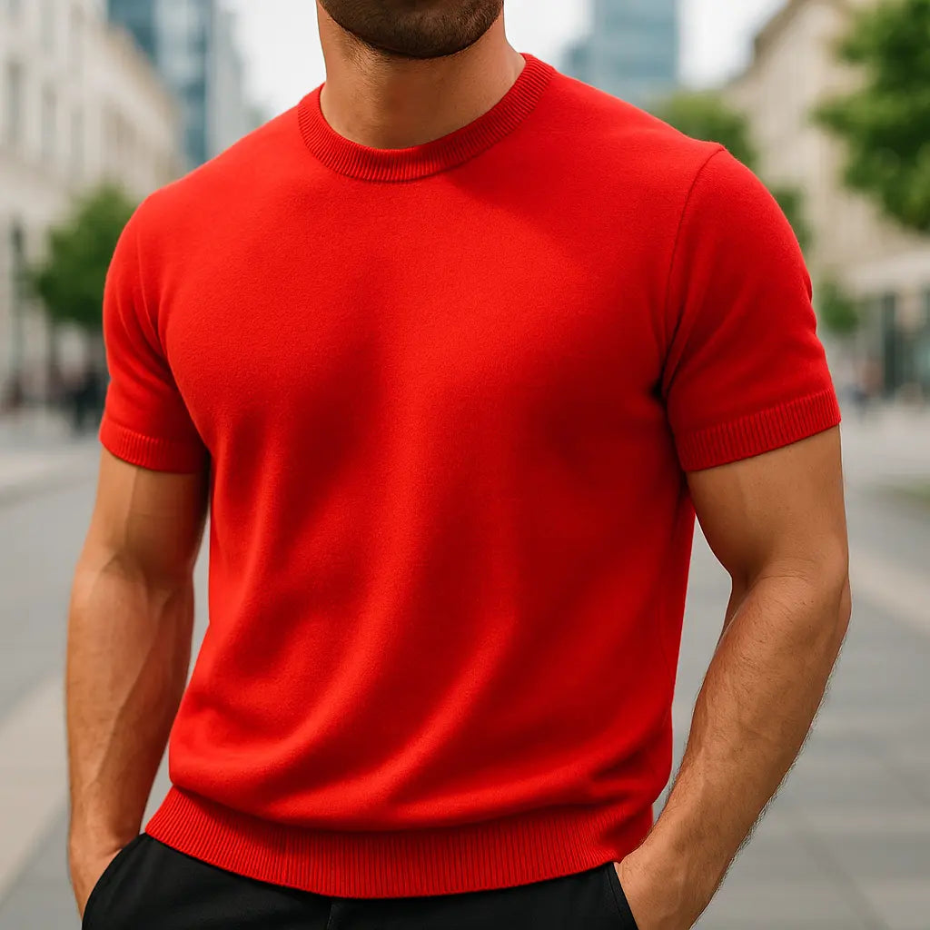 Womens Merino Cashmere T-Shirt Soft Fit