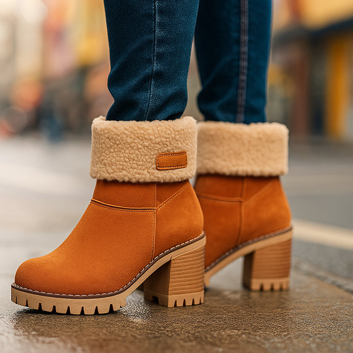 Unisex Boots Durable Leather Casual Fit