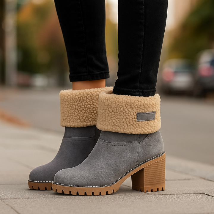 Unisex Boots Durable Leather Casual Fit - BritishMode