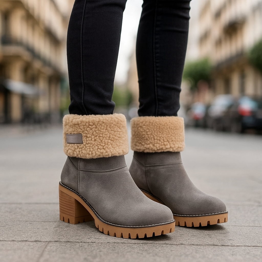 Unisex Boots Durable Leather Casual Fit