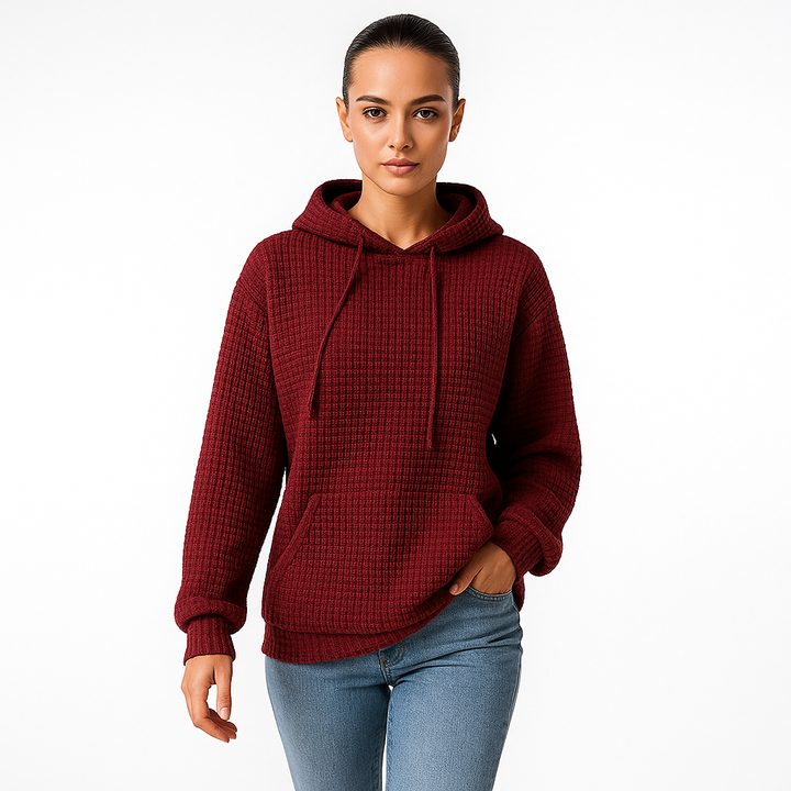Womens Pullover Hoodie Long Sleeve Casual Fit - BritishMode