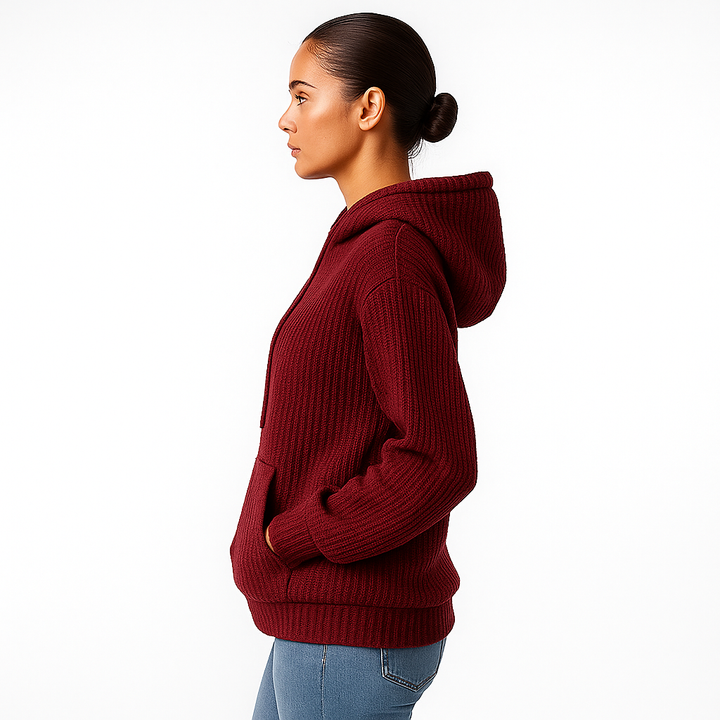 Womens Pullover Hoodie Long Sleeve Casual Fit