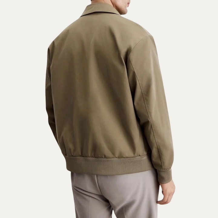 Mens Lightweight Coach Jacket Elegant Autumn Style