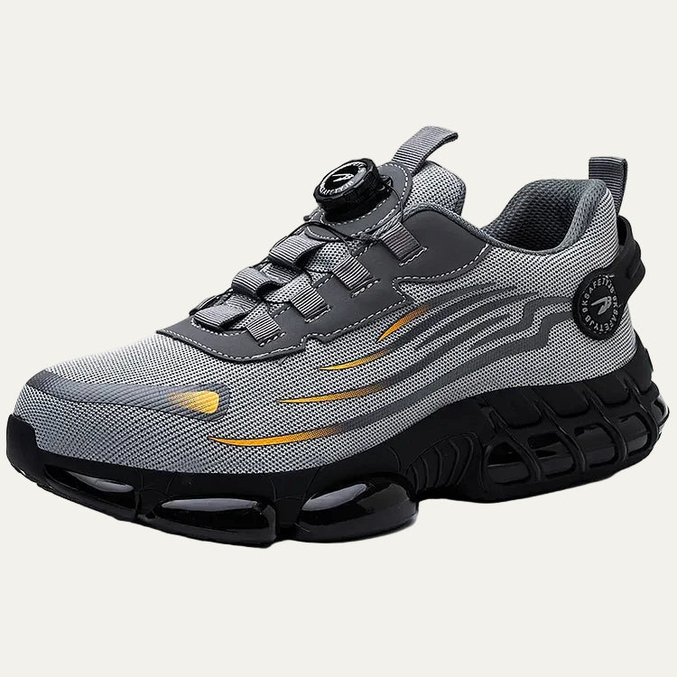 Mens Mesh Sneakers with Rotary Lacing System