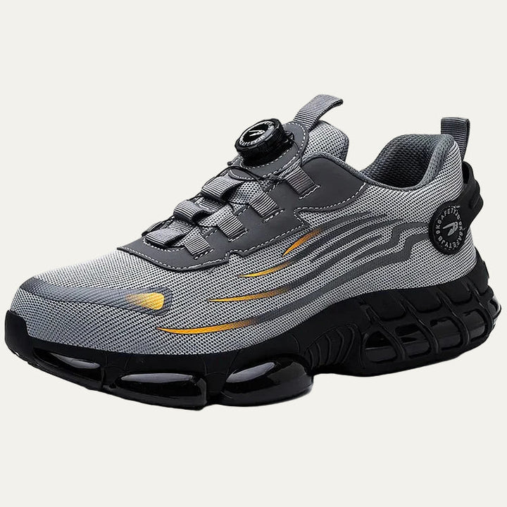 Mens Mesh Sneakers with Rotary Lacing System