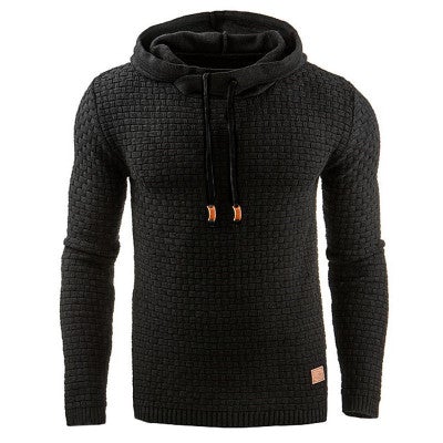 Mens Hooded Sweater Cozy Fit - BritishMode