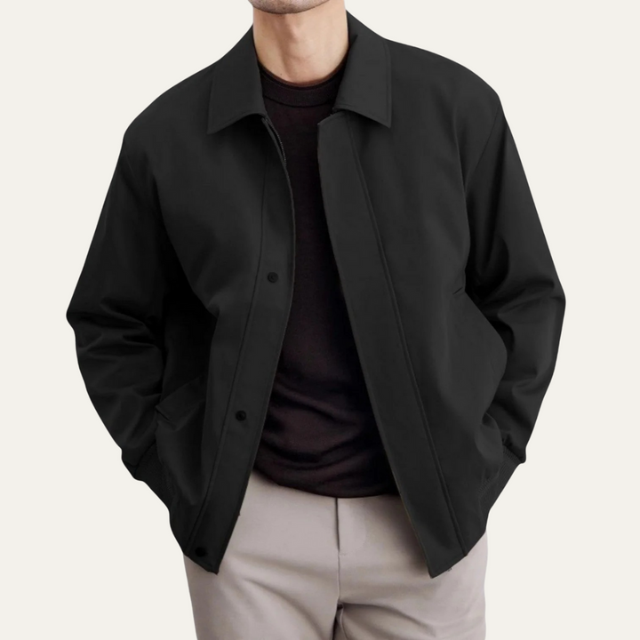 Mens Lightweight Coach Jacket Elegant Autumn Style