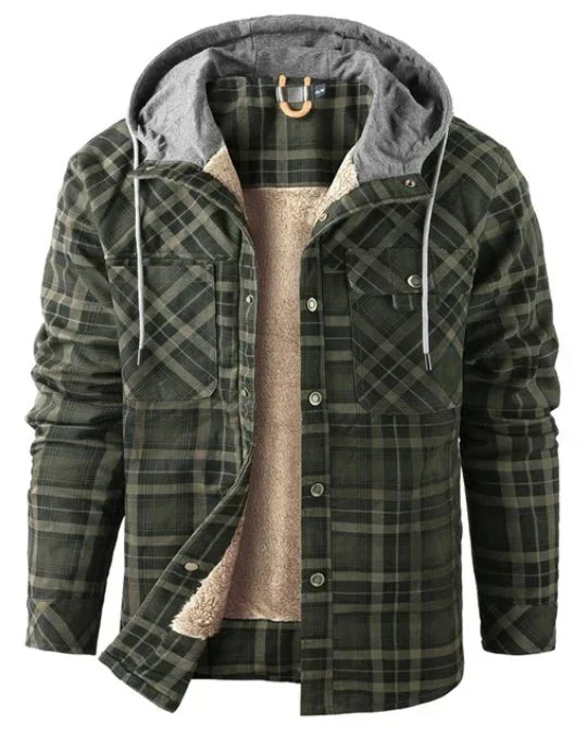 Mens Outdoor Jacket Insulated Water-Repellent Regular Fit - BritishMode