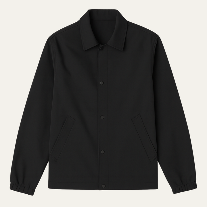 Mens Lightweight Coach Jacket Elegant Autumn Style - BritishMode