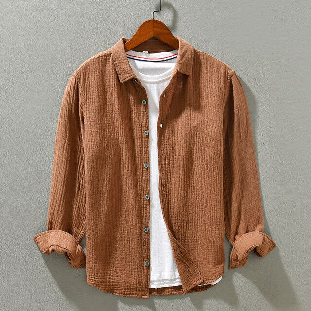 Mens Cotton Shirt Classic Fit - BritishMode