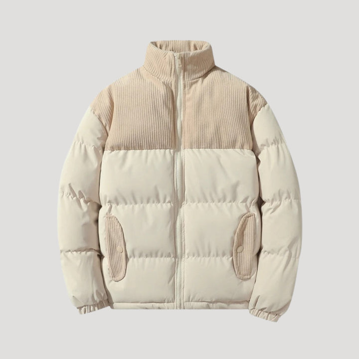 Womens Quilted Puffer Coat Insulated Warm Fit