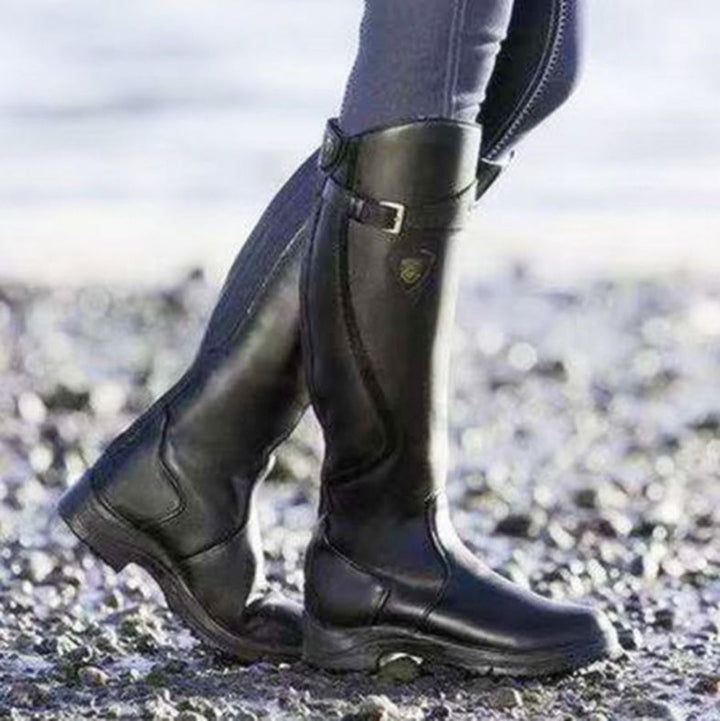Womens Waterproof High Boots Comfortable Fit