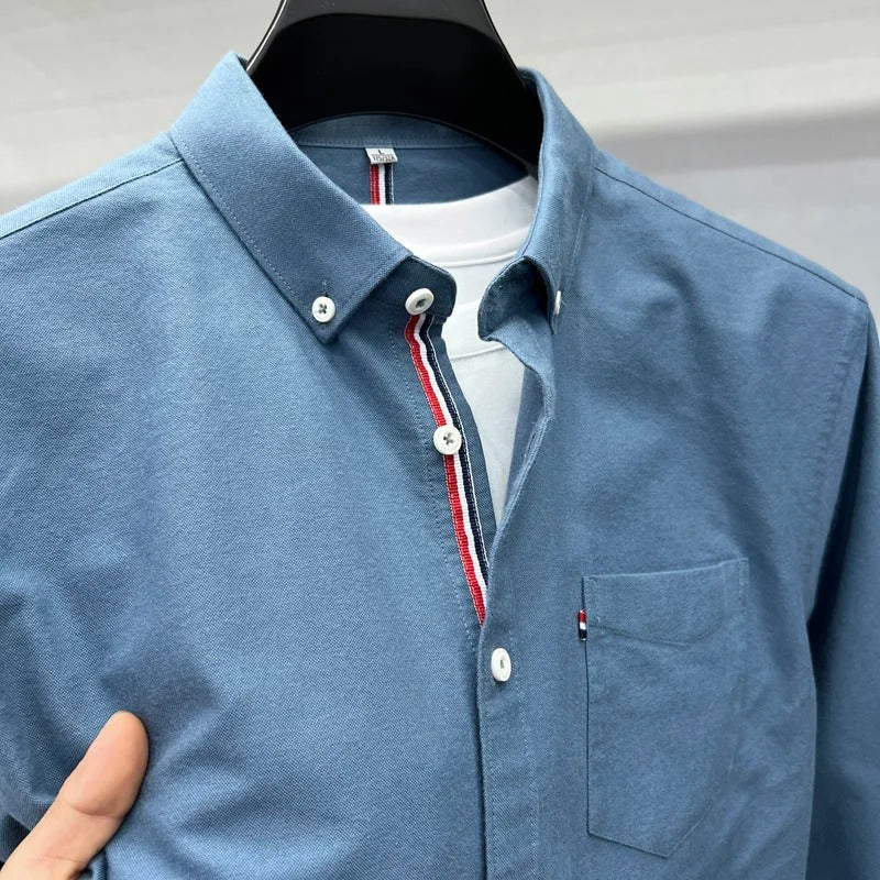 Mens Oxford Shirt Cotton Classic Fit