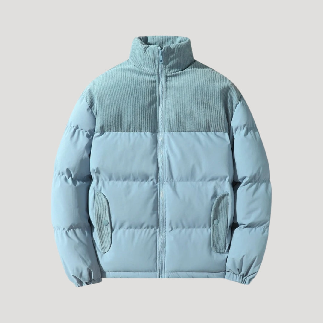 Womens Quilted Puffer Coat Insulated Warm Fit