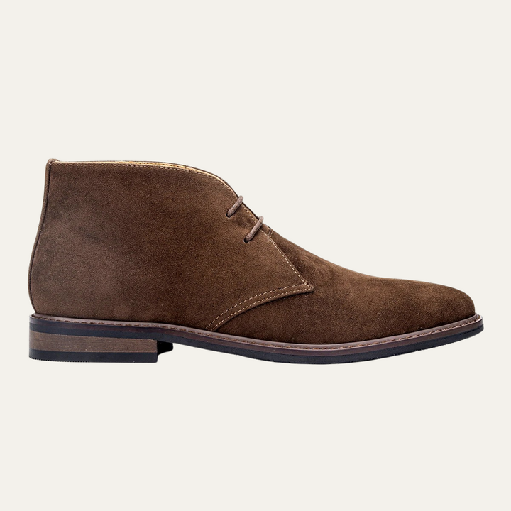 Mens Lace-Up Suede Boots Classic Style