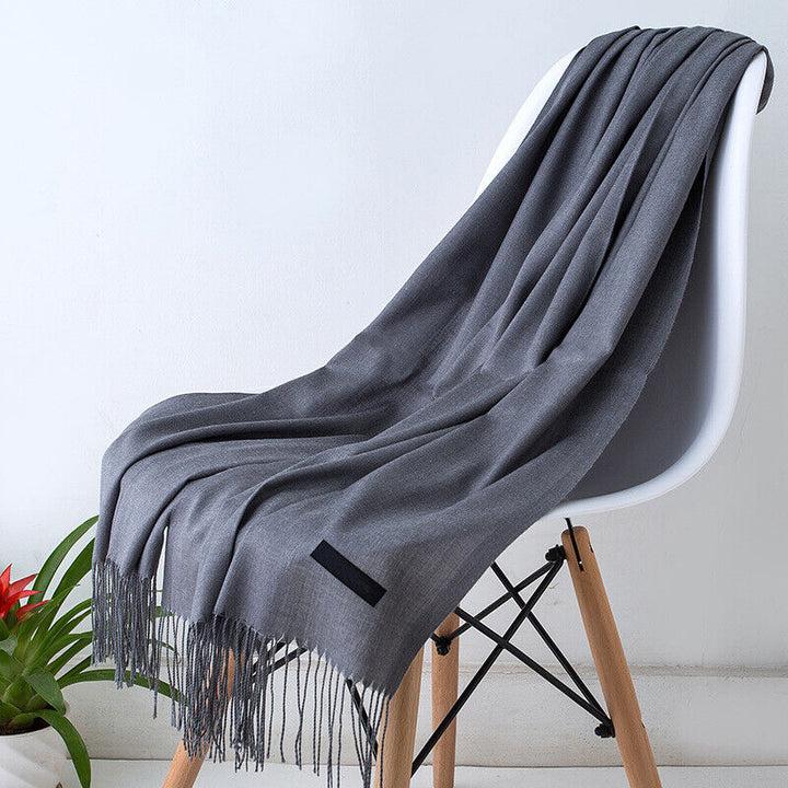 Womens Cashmere Scarf Soft Long Winter Wrap
