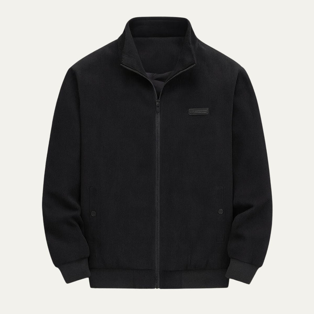Mens Corduroy Jacket Fleece Lined Modern Fit