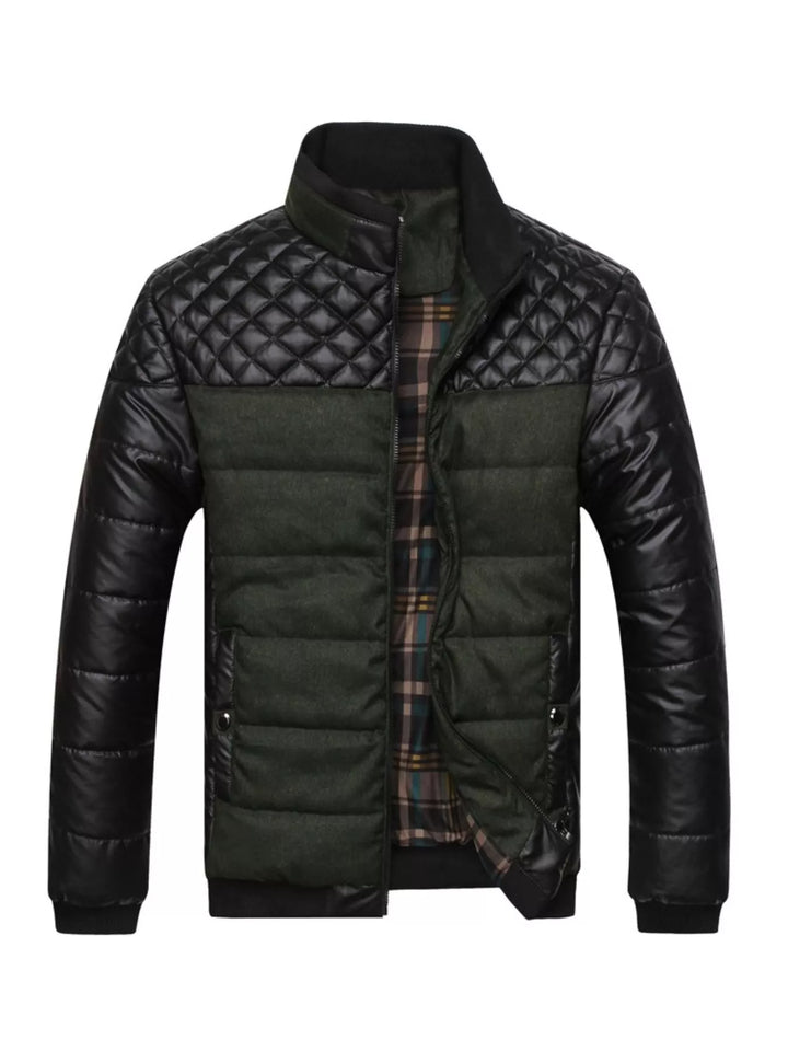 Mens Insulated Puffer Coat Big and Tall Fit