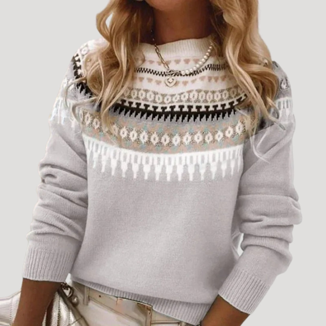 Womens Cable Knit Sweater Warm Fit - BritishMode