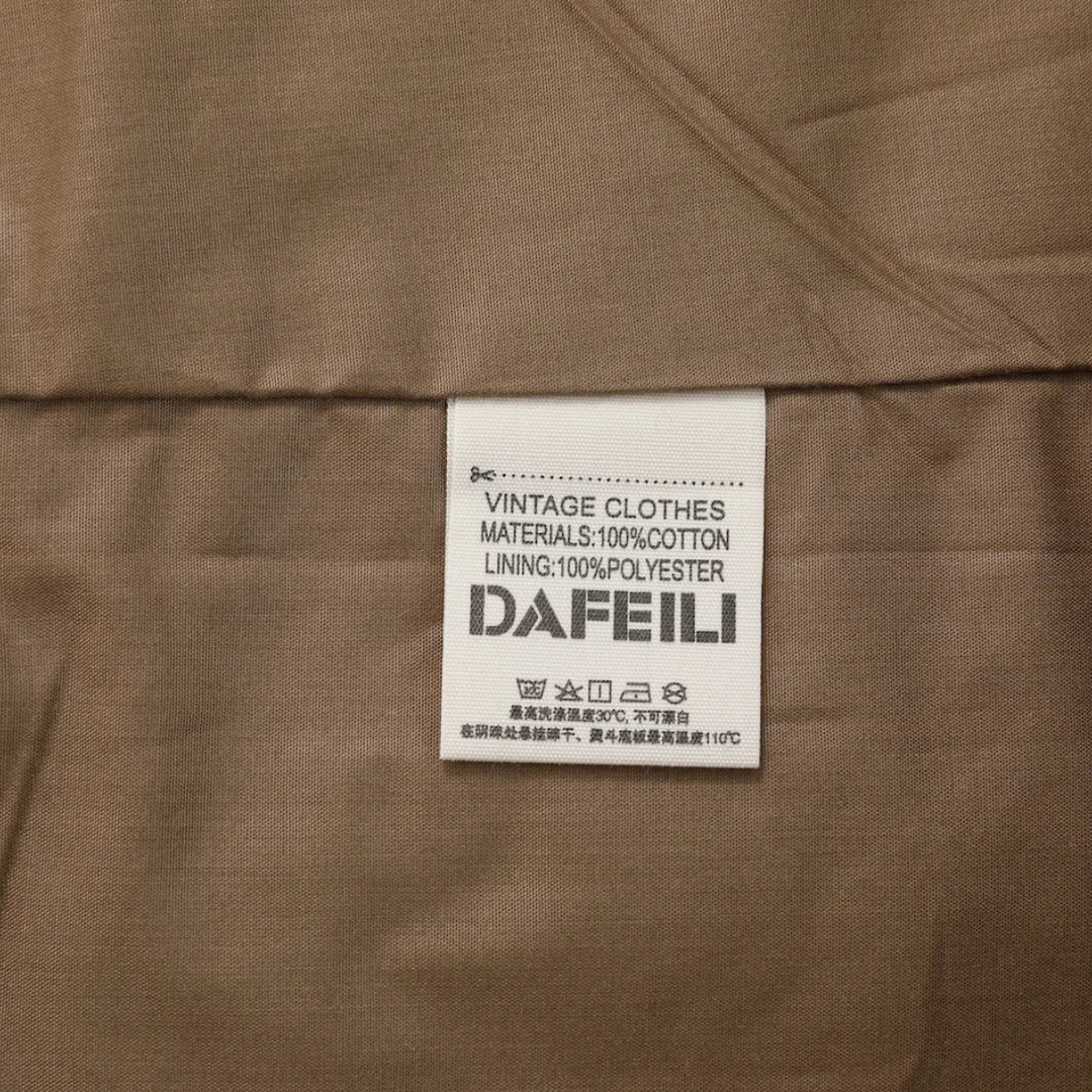 Mens Canvas Jacket Retro Ranch Style
