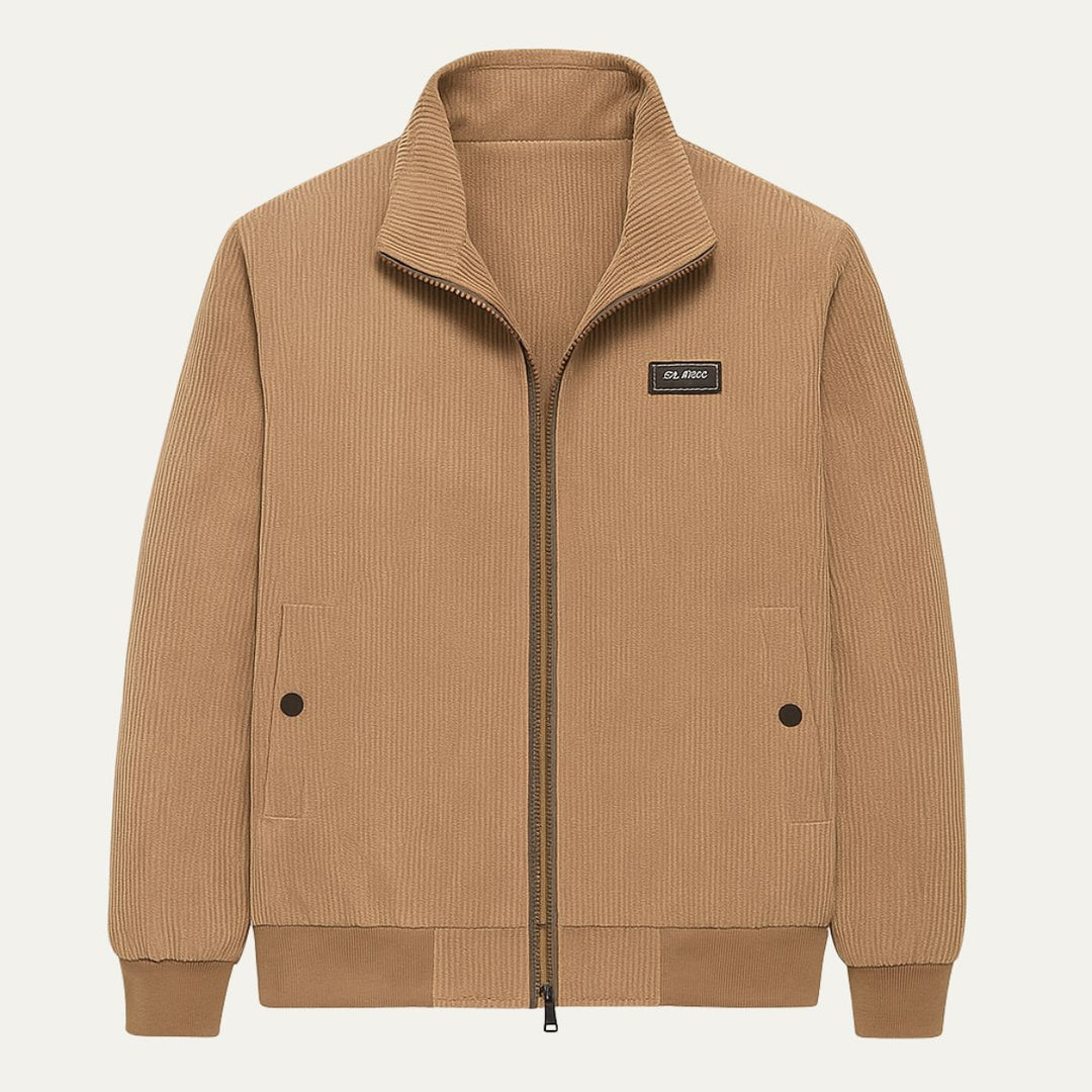 Mens Corduroy Jacket Fleece Lined Modern Fit