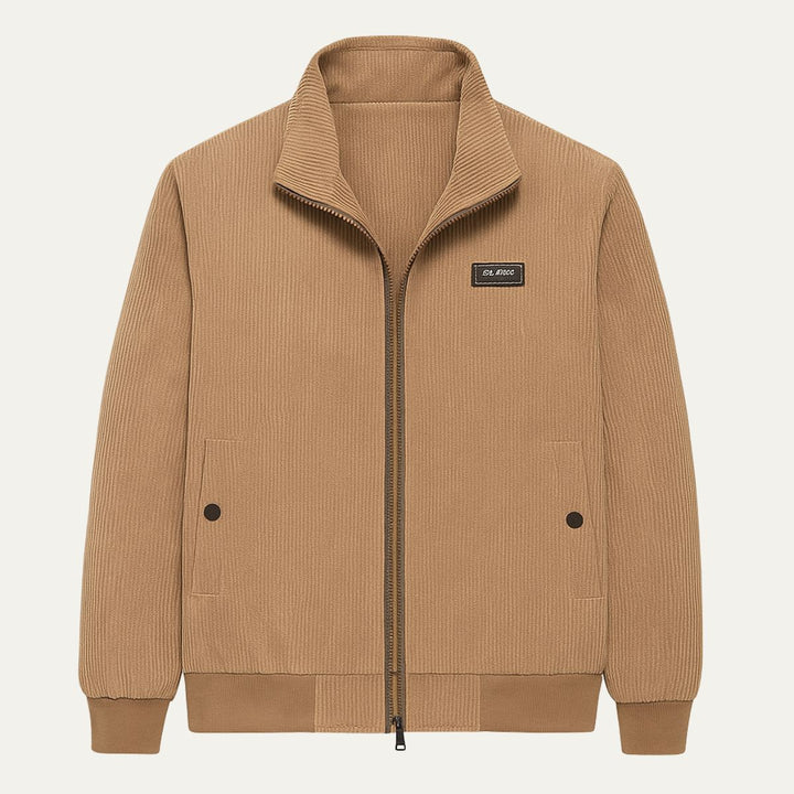 Mens Corduroy Jacket Fleece Lined Modern Fit