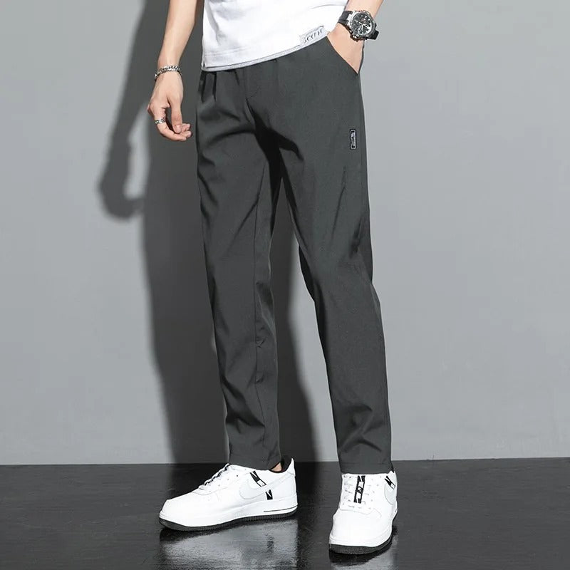 Womens Fitness Pants with Drawstring Waist Comfortable Fit - BritishMode