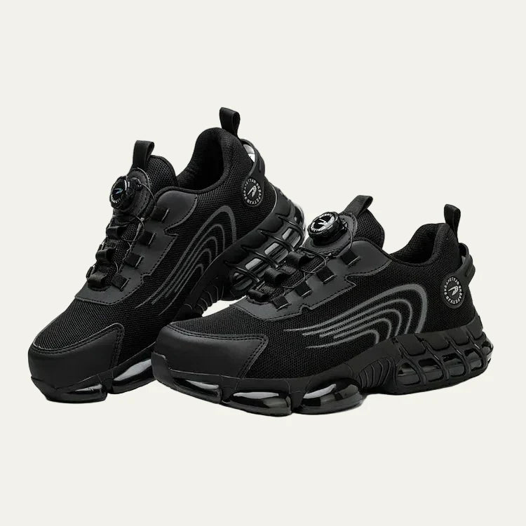 Mens Mesh Sneakers with Rotary Lacing System
