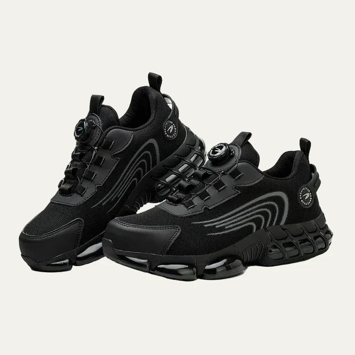 Mens Mesh Sneakers with Rotary Lacing System
