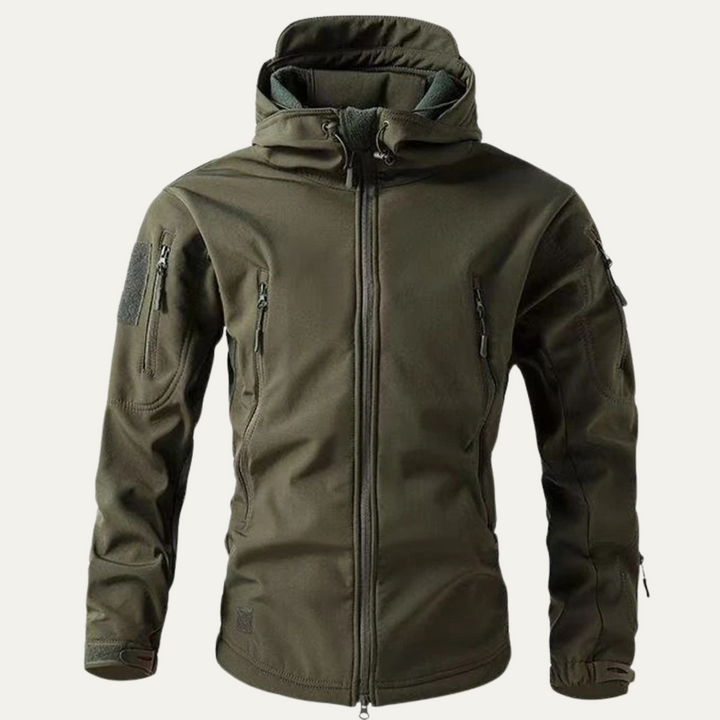 Mens Waterproof Tactical Outdoor Jacket with Hood - BritishMode