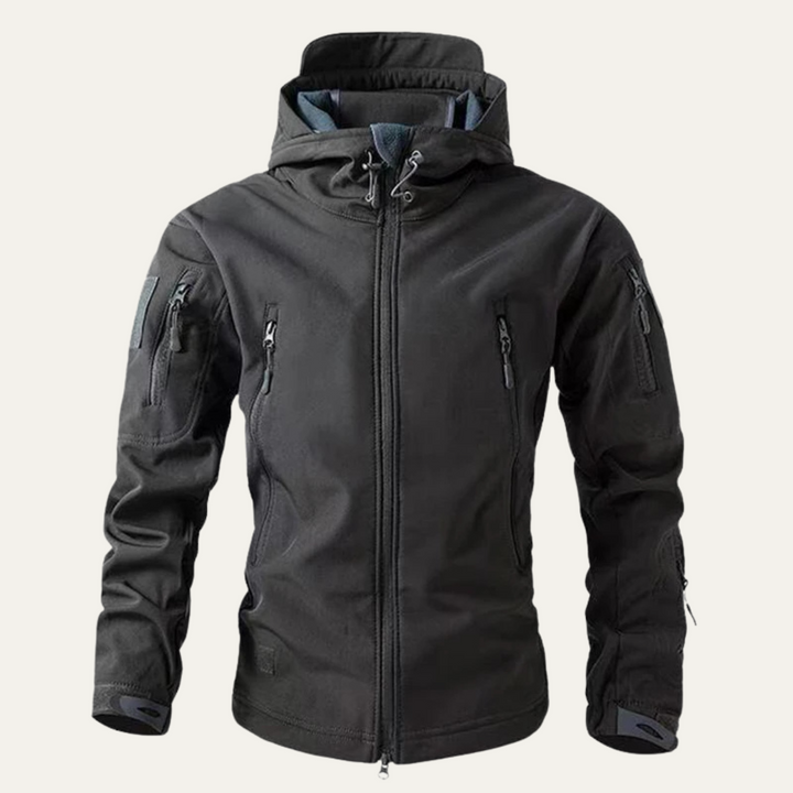 Mens Waterproof Tactical Outdoor Jacket with Hood