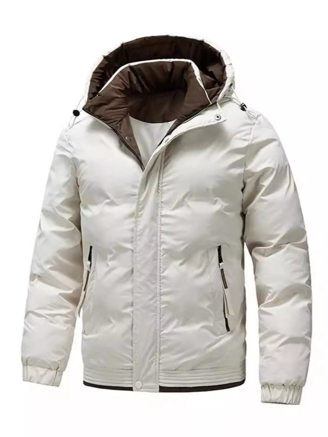 Womens Waterproof Puffer Coat Large Size Relaxed Fit