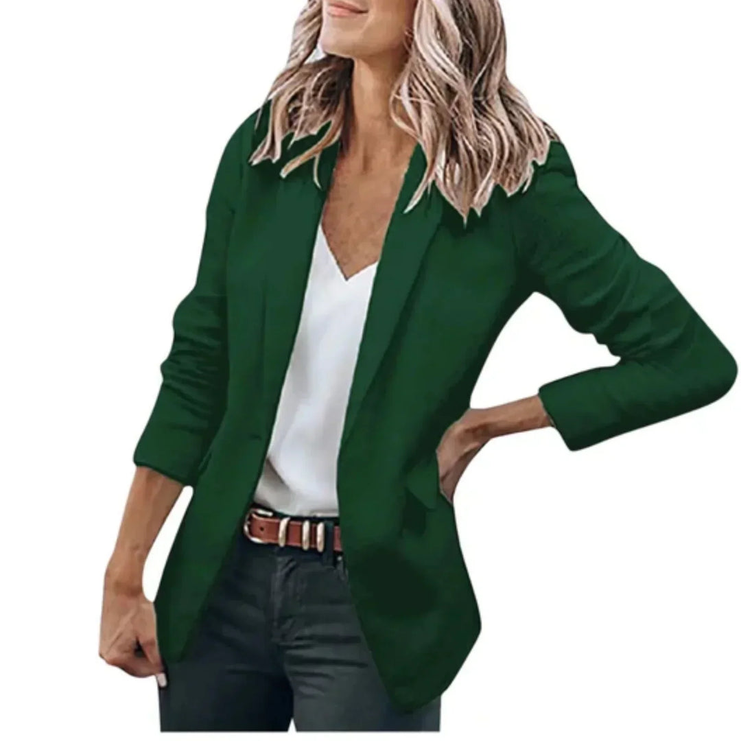 Womens Casual Blazer Lightweight Relaxed Fit