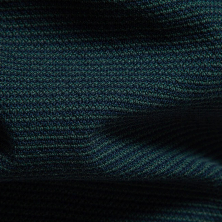 Mens Ribbed Quarter Zip Sweater Stand Collar Textured