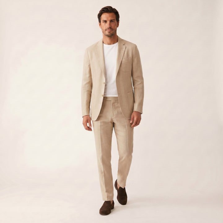 Caleb | Men's Linen Summer Blazer - view 4