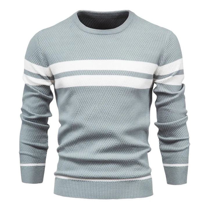 Mens Chunky Knit Sweater Classic Fit