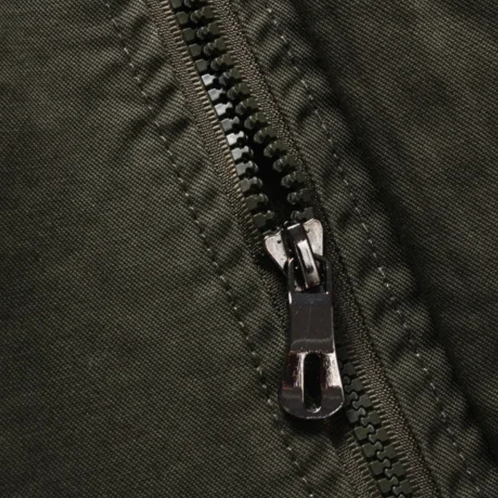 Mens Military Jacket Stand Collar Pockets