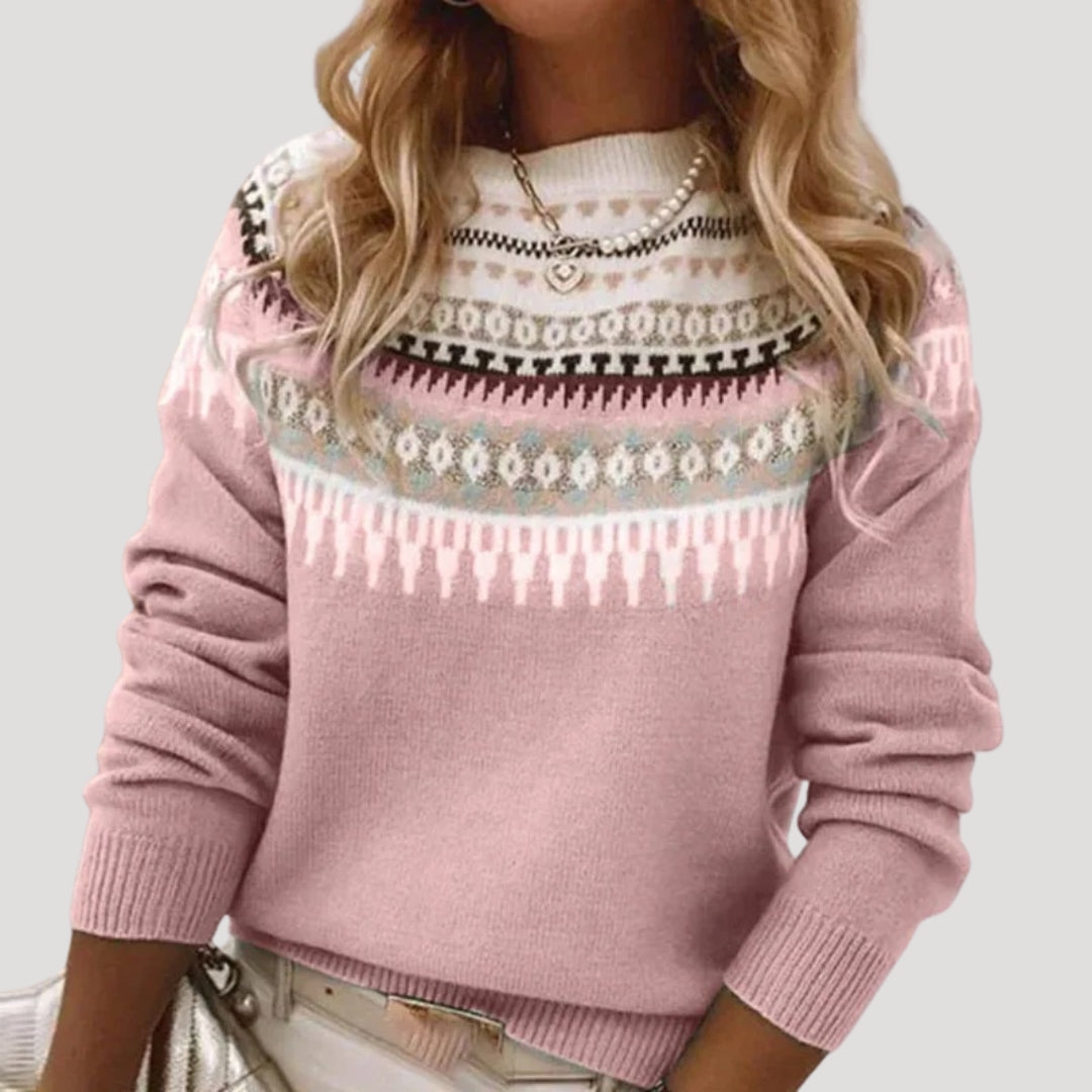 Womens Cable Knit Sweater Warm Fit