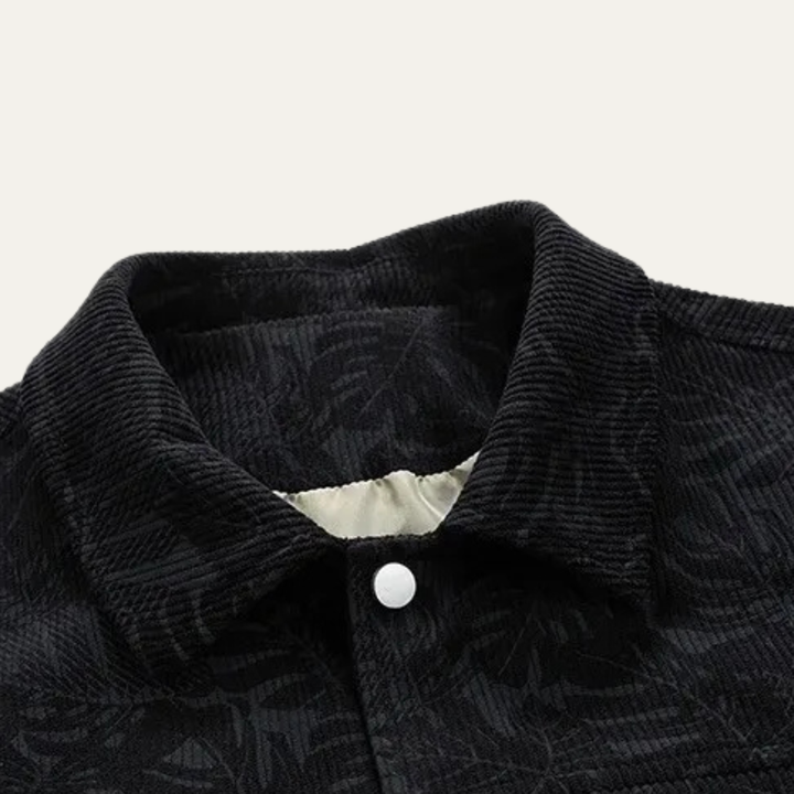 Mens Quilted Cotton Jacket Casual Slim Fit