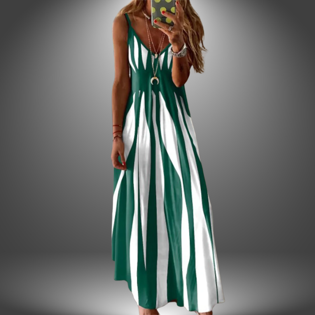 Womens Maxi Sundress Lightweight Relaxed Fit