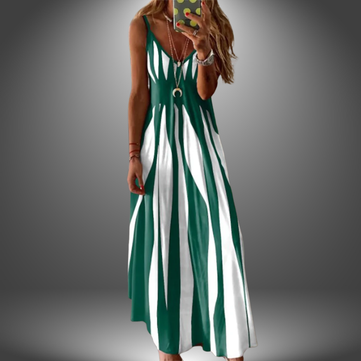 Womens Maxi Sundress Lightweight Relaxed Fit