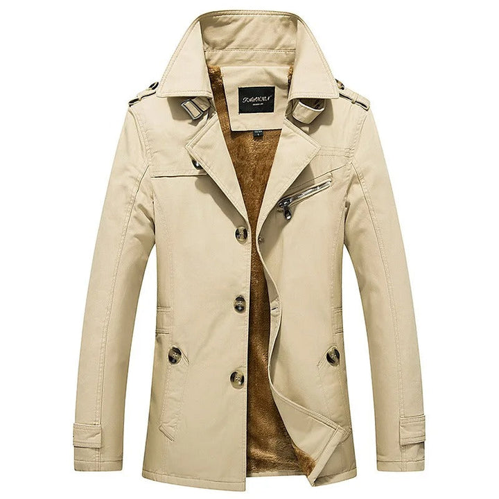 Mens Padded Jacket Warm Insulated Fit - BritishMode
