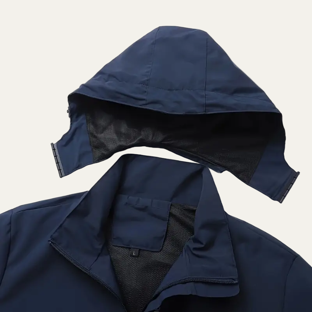 Mens Outdoor Jacket Lightweight Waterproof Shell