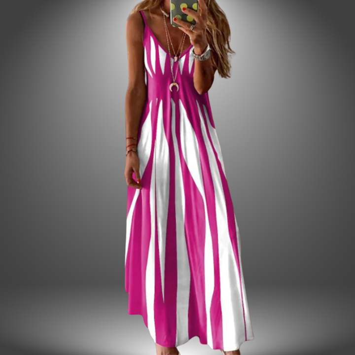 Womens Maxi Sundress Lightweight Relaxed Fit