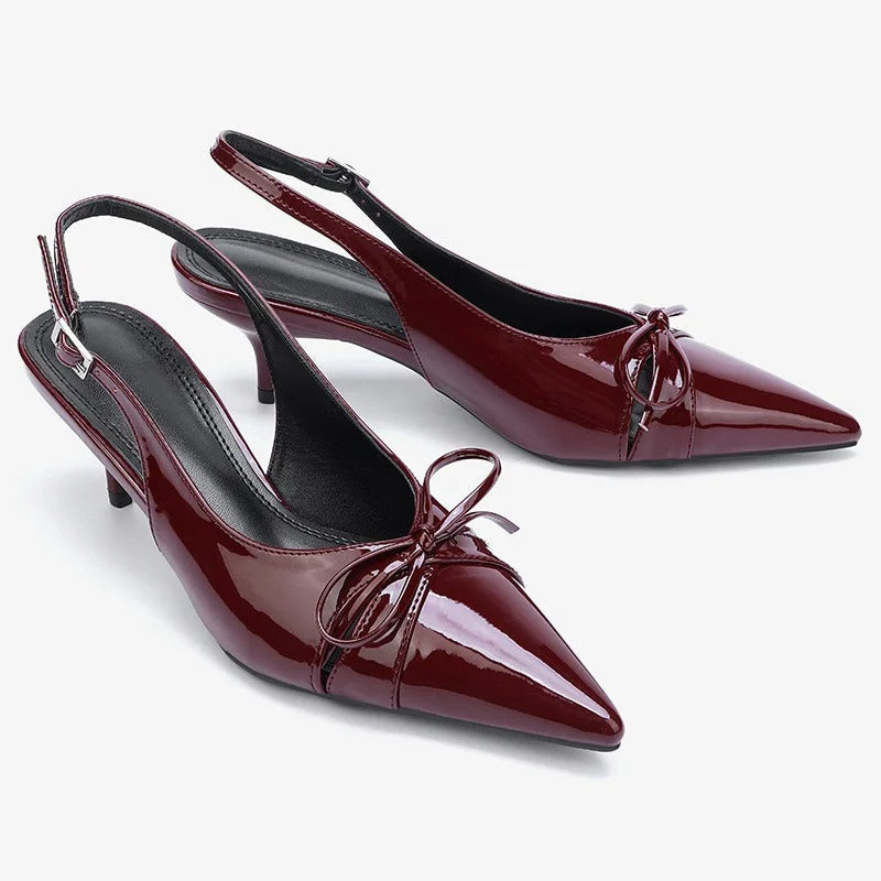 Womens Kitten Heel Shoes Classic Style - BritishMode